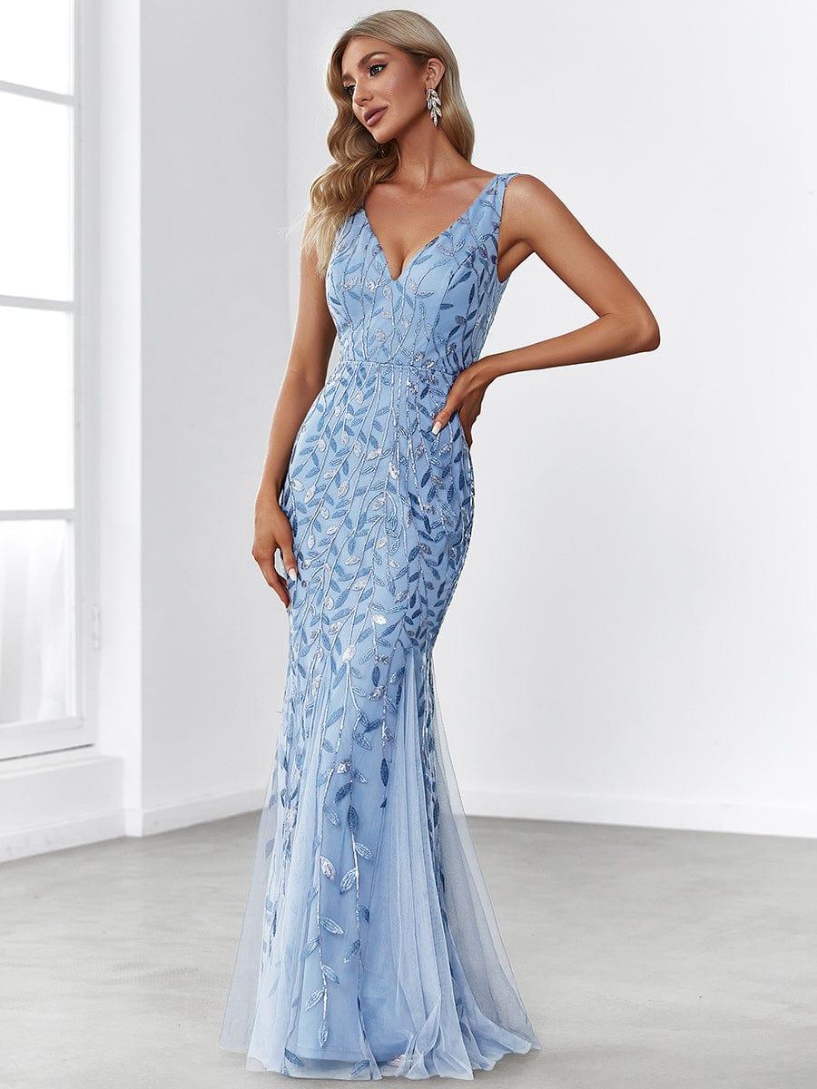 Miss | Jurk Dames Maxi Elegant - Pailletten - Miss Madera