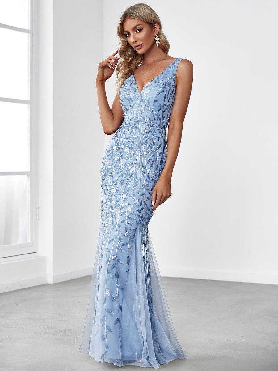 Miss | Jurk Dames Maxi Elegant - Pailletten - Miss Madera