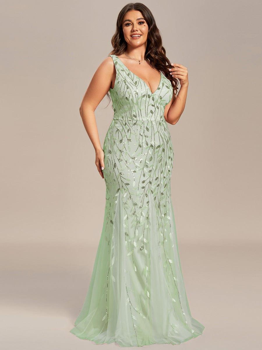 Miss | Jurk Dames Maxi Elegant - Pailletten - Miss Madera