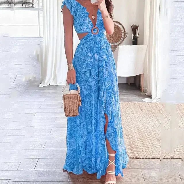 Miss | Jurk Dames Maxi Elegant - Polyester chiffon - Miss Madera MIS-5BFD31