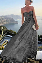 Miss | Jurk Dames Maxi Elegant - Polyester Lurex - Miss Madera MIS-11C3A3
