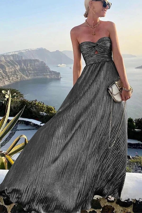 Miss | Jurk Dames Maxi Elegant - Polyester Lurex - Miss Madera MIS-11C3A3