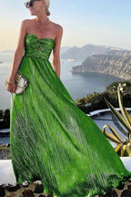 Miss | Jurk Dames Maxi Elegant - Polyester Lurex - Miss Madera MIS-17710A
