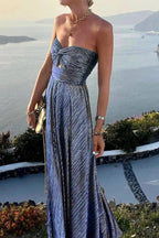Miss | Jurk Dames Maxi Elegant - Polyester Lurex - Miss Madera MIS-B07131