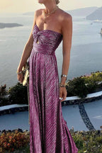 Miss | Jurk Dames Maxi Elegant - Polyester Lurex - Miss Madera MIS-E67834