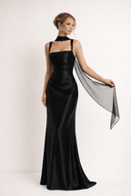 Miss | Jurk Dames Maxi Elegant - Polyester - Miss Madera