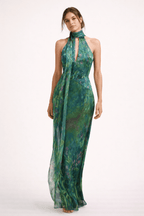 Miss | Jurk Dames Maxi Elegant - Polyester - Miss Madera