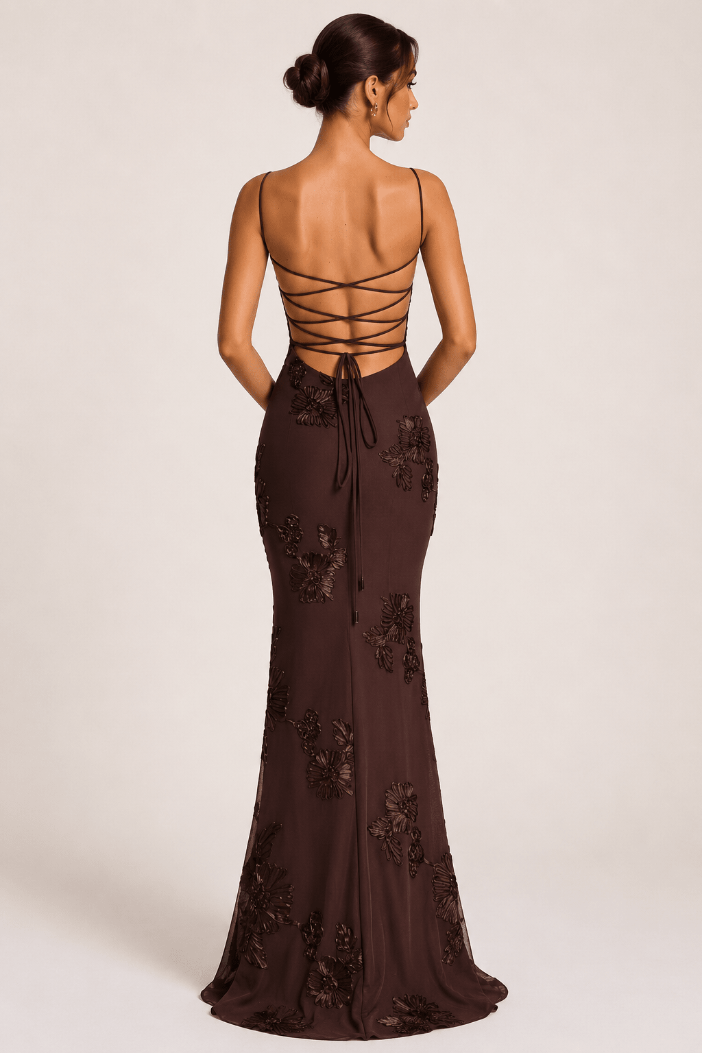 Miss | Jurk Dames Maxi Elegant - Polyester - Miss Madera