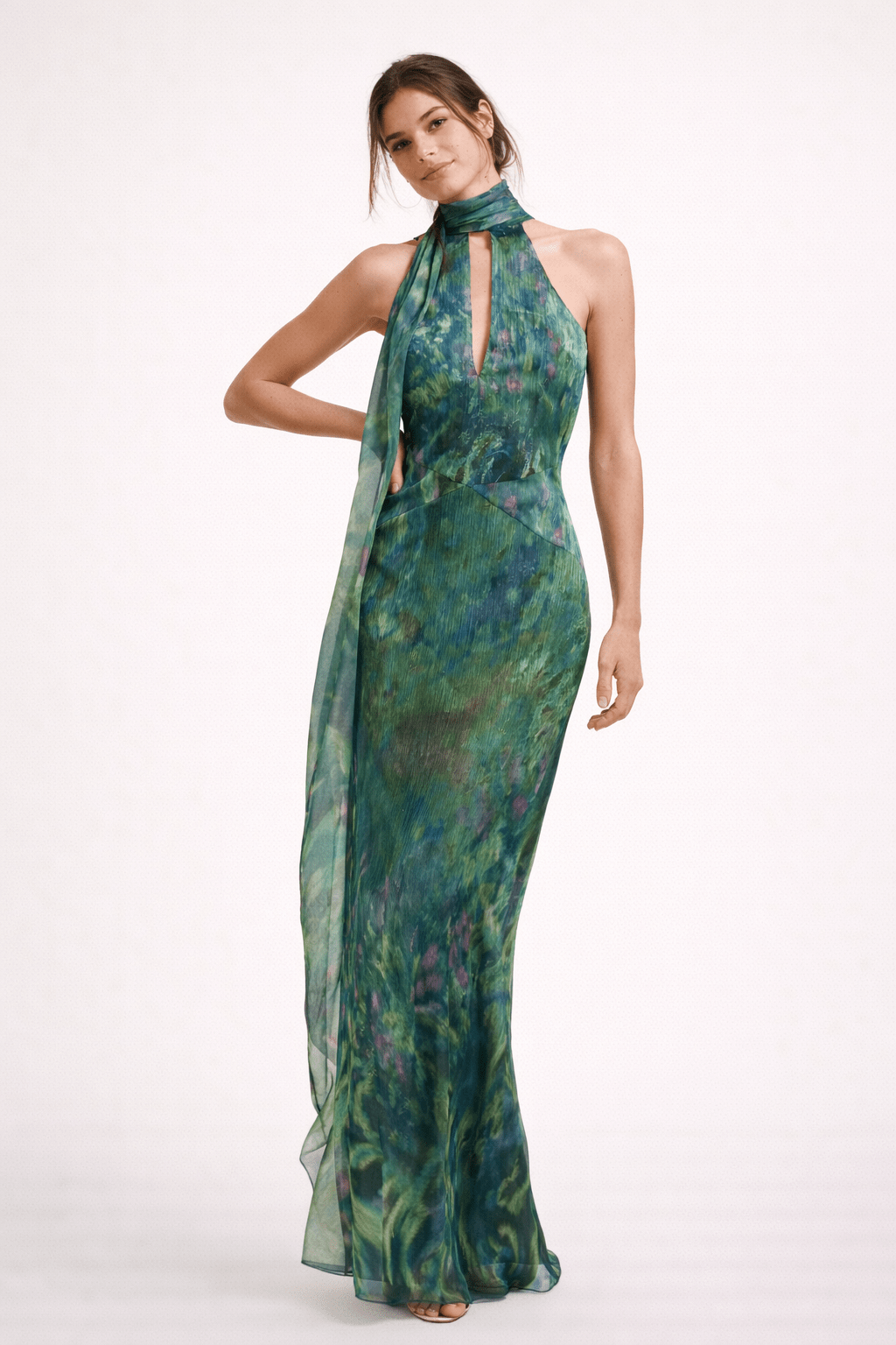 Miss | Jurk Dames Maxi Elegant - Polyester - Miss Madera