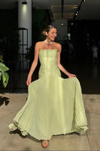 Miss | Jurk Dames Maxi Elegant - Polyester - Miss Madera