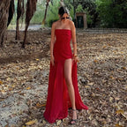 Miss | Jurk Dames Maxi Elegant - Viscose - Miss Madera MIS-747827