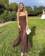 Miss | Jurk Dames Maxi Elegant - Viscose - Miss Madera MIS-2FCA5B