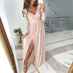 Miss | Jurk Dames Maxi Elegant - Viscose - Miss Madera MIS-3KWHR8