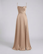 Miss | Jurk Dames Maxi Elegante Avond - Viscose - Miss Madera MIS-GS18BK