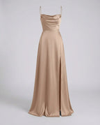 Miss | Jurk Dames Maxi Elegante Avond - Viscose - Miss Madera MIS-GS18BK