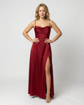 Miss | Jurk Dames Maxi Elegante Avond - Viscose - Miss Madera MIS-MRPOB5