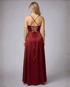 Miss | Jurk Dames Maxi Elegante Avond - Viscose - Miss Madera MIS-MRPOB5