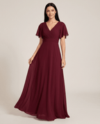 Miss | Jurk Dames Maxi Empire - Chiffon - Miss Madera MIS-C037AE