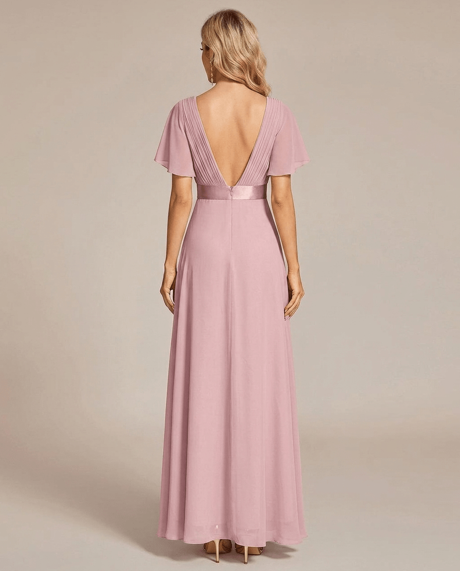 Miss | Jurk Dames Maxi Empire - Chiffon - Miss Madera MIS-BD5B59