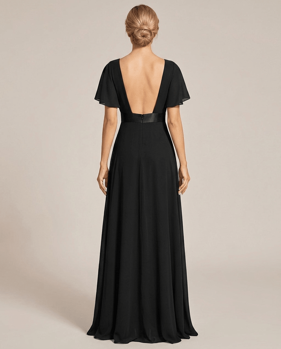 Miss | Jurk Dames Maxi Empire - Chiffon - Miss Madera MIS-E6107C