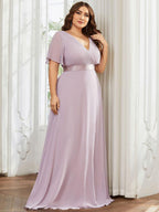 Miss | Jurk Dames Maxi Empire - Chiffon - Miss Madera