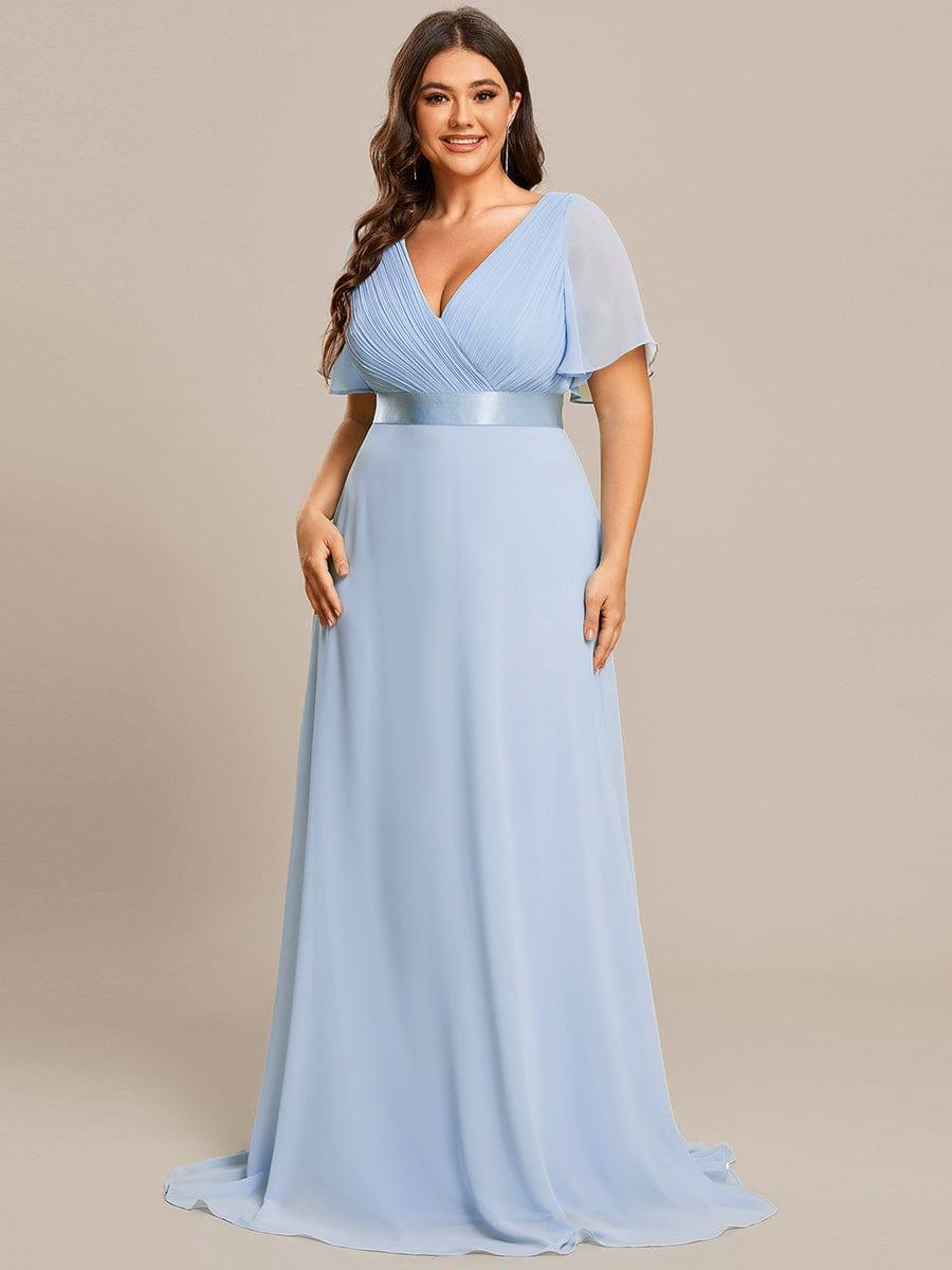 Miss | Jurk Dames Maxi Empire - Chiffon - Miss Madera