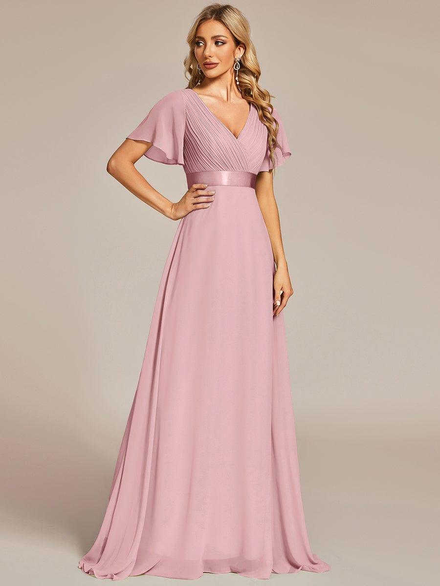 Miss | Jurk Dames Maxi Empire - Chiffon - Miss Madera