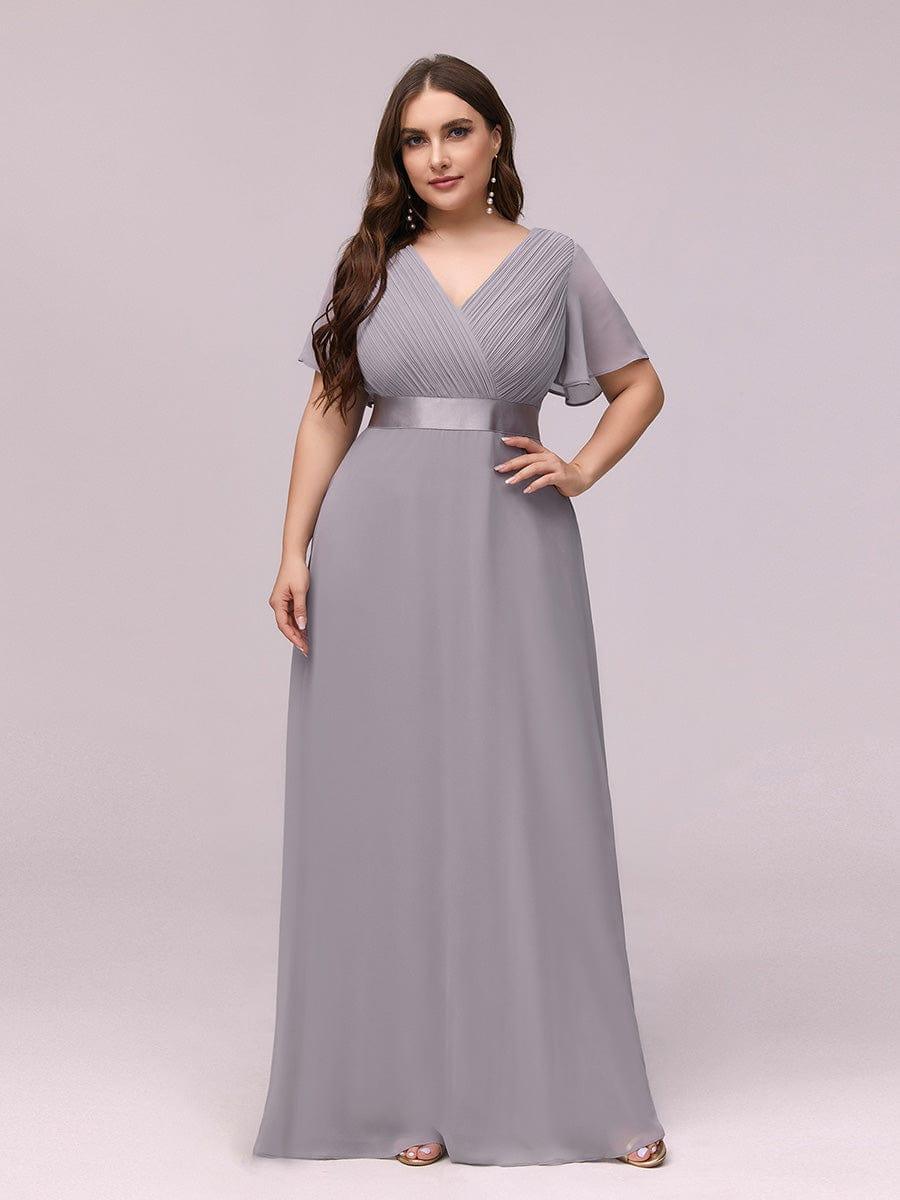 Miss | Jurk Dames Maxi Empire - Chiffon - Miss Madera