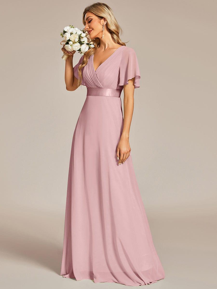 Miss | Jurk Dames Maxi Empire - Chiffon - Miss Madera