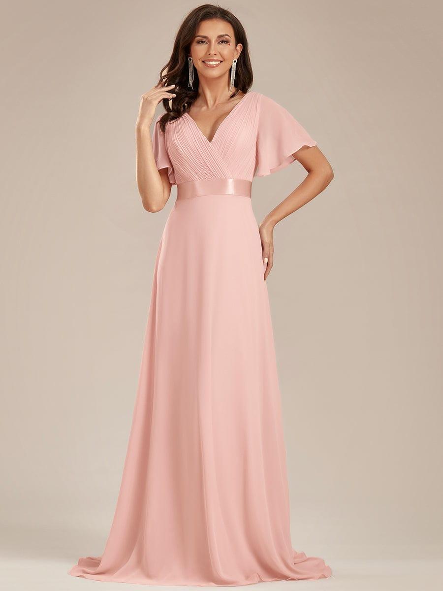 Miss | Jurk Dames Maxi Empire - Chiffon - Miss Madera