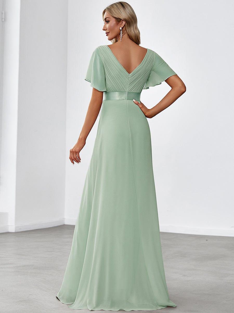 Miss | Jurk Dames Maxi Empire - Chiffon - Miss Madera