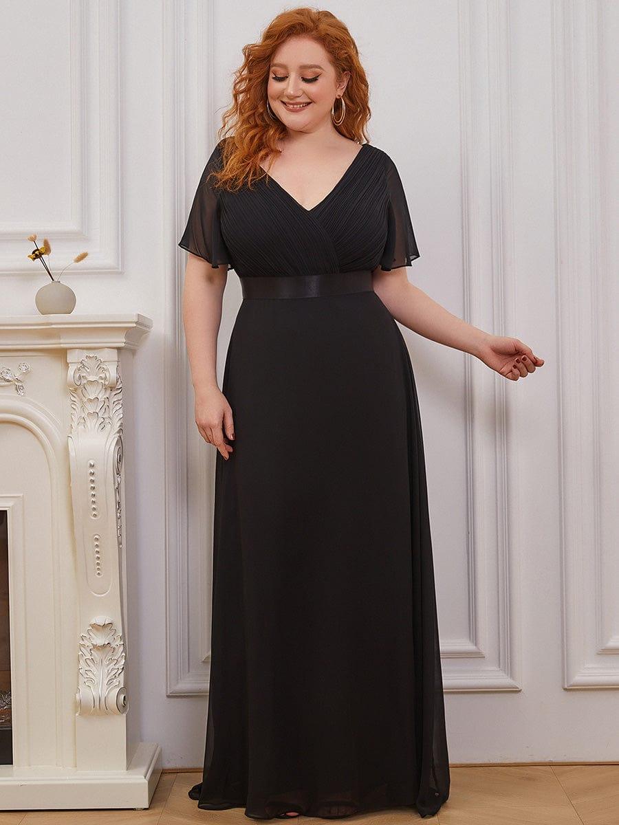 Miss | Jurk Dames Maxi Empire - Chiffon - Miss Madera