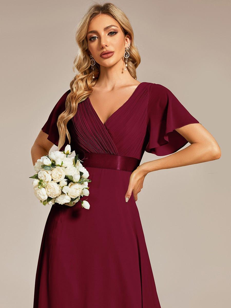 Miss | Jurk Dames Maxi Empire - Chiffon - Miss Madera