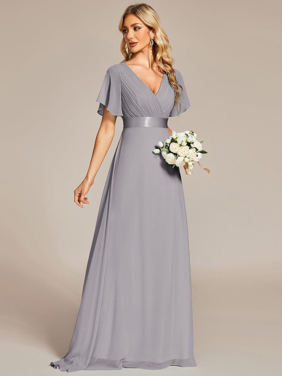 Miss | Jurk Dames Maxi Empire - Chiffon - Miss Madera
