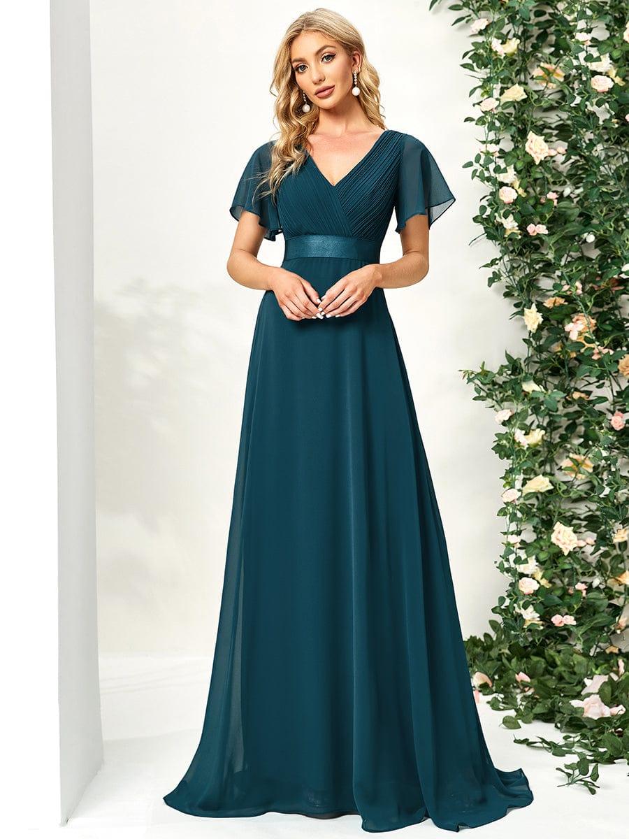Miss | Jurk Dames Maxi Empire - Chiffon - Miss Madera