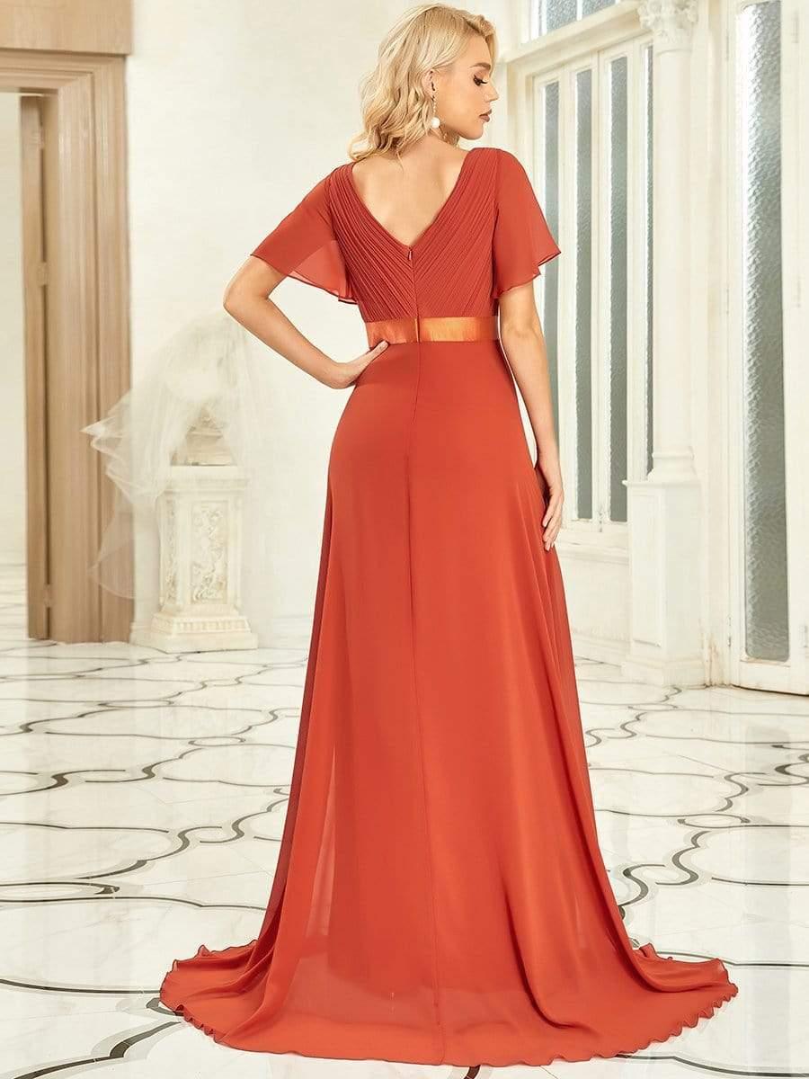 Miss | Jurk Dames Maxi Empire - Chiffon - Miss Madera