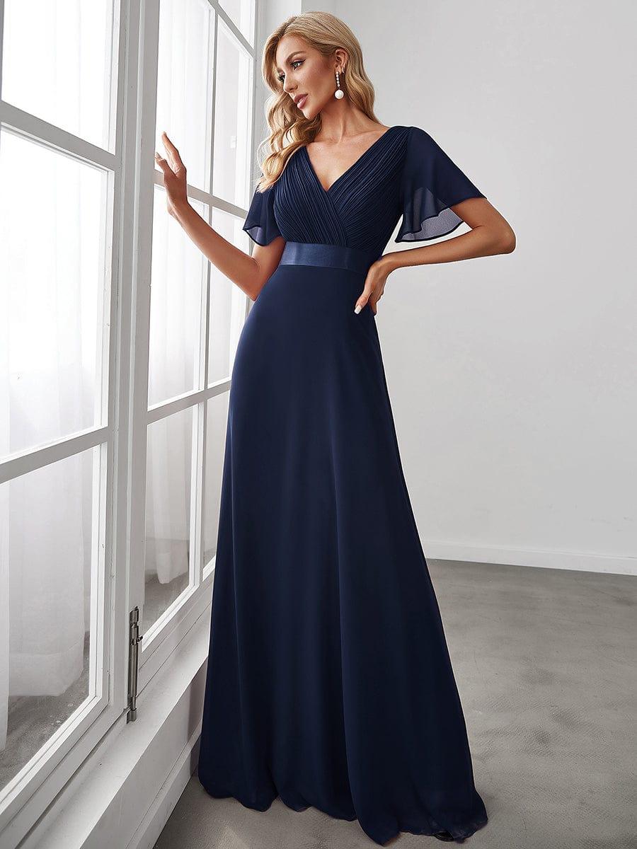 Miss | Jurk Dames Maxi Empire - Chiffon - Miss Madera