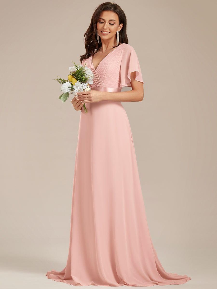 Miss | Jurk Dames Maxi Empire - Chiffon - Miss Madera