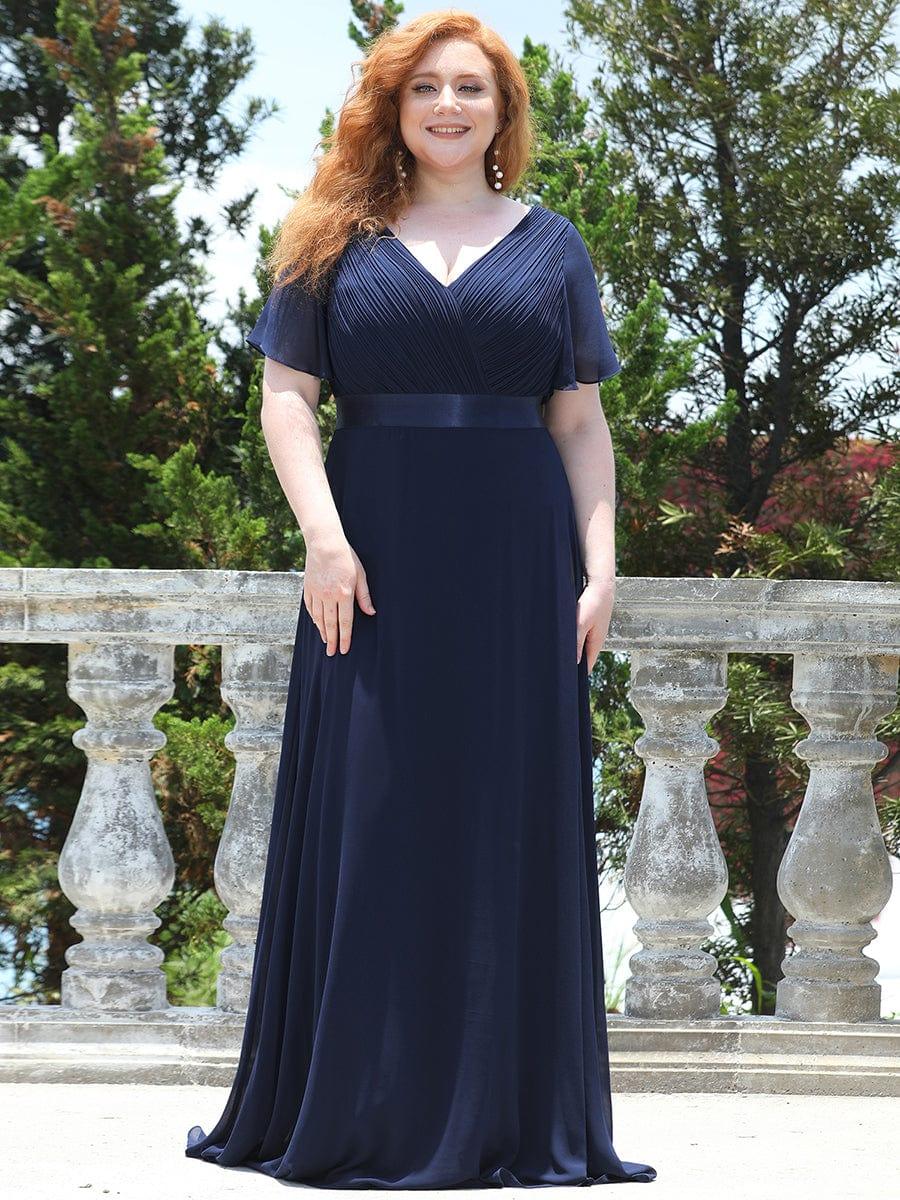 Miss | Jurk Dames Maxi Empire - Chiffon - Miss Madera