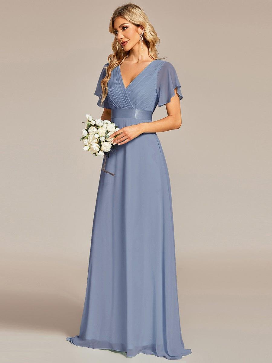 Miss | Jurk Dames Maxi Empire - Chiffon - Miss Madera