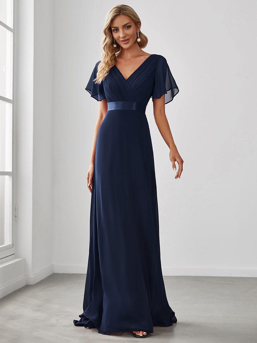 Miss | Jurk Dames Maxi Empire - Chiffon - Miss Madera