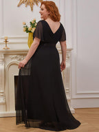 Miss | Jurk Dames Maxi Empire - Chiffon - Miss Madera