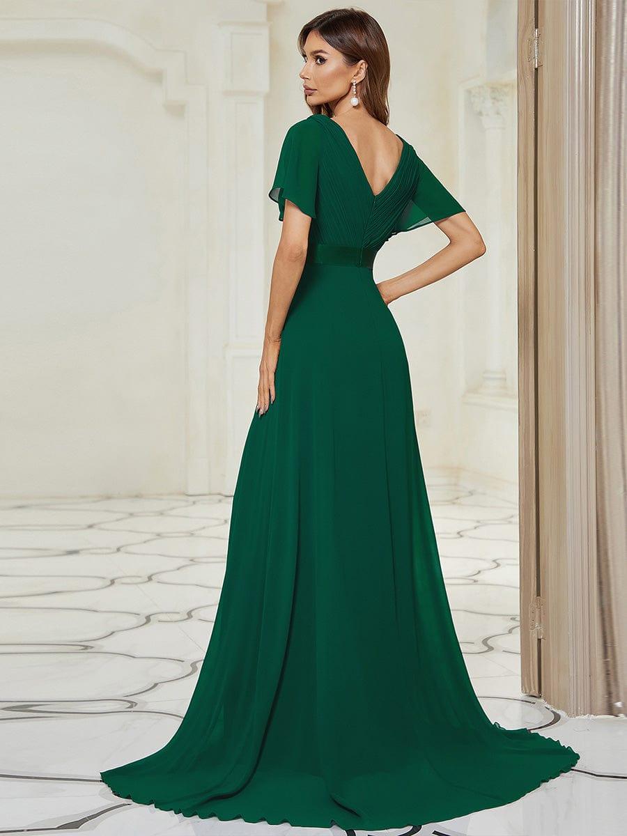 Miss | Jurk Dames Maxi Empire - Chiffon - Miss Madera