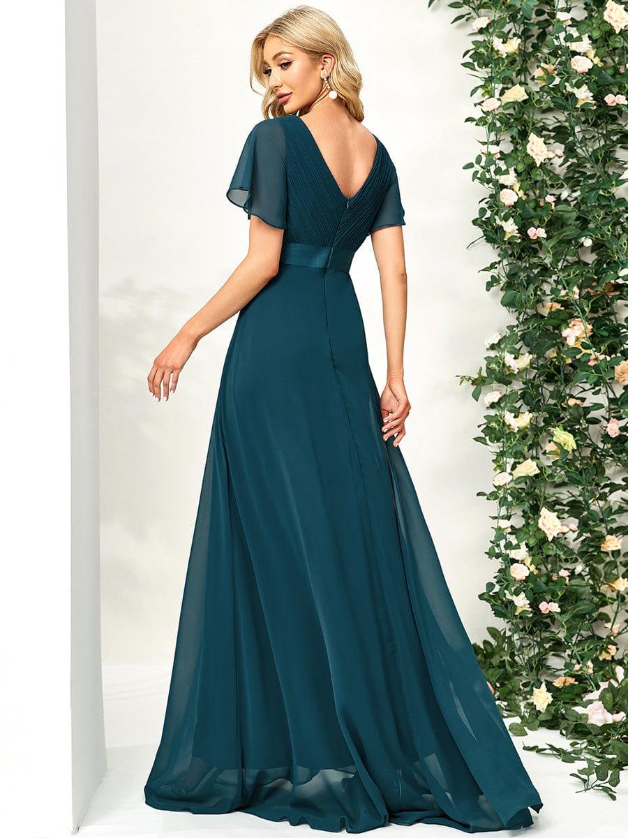 Miss | Jurk Dames Maxi Empire - Chiffon - Miss Madera