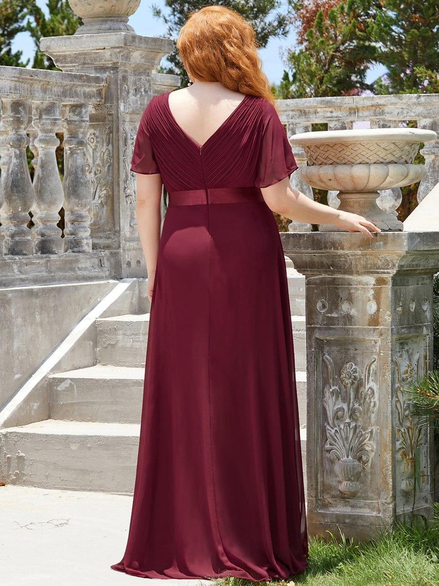 Miss | Jurk Dames Maxi Empire - Chiffon - Miss Madera