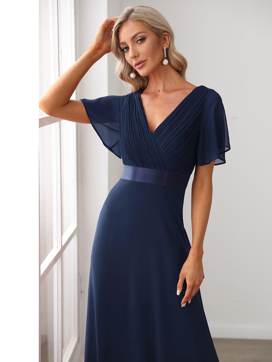 Miss | Jurk Dames Maxi Empire - Chiffon - Miss Madera