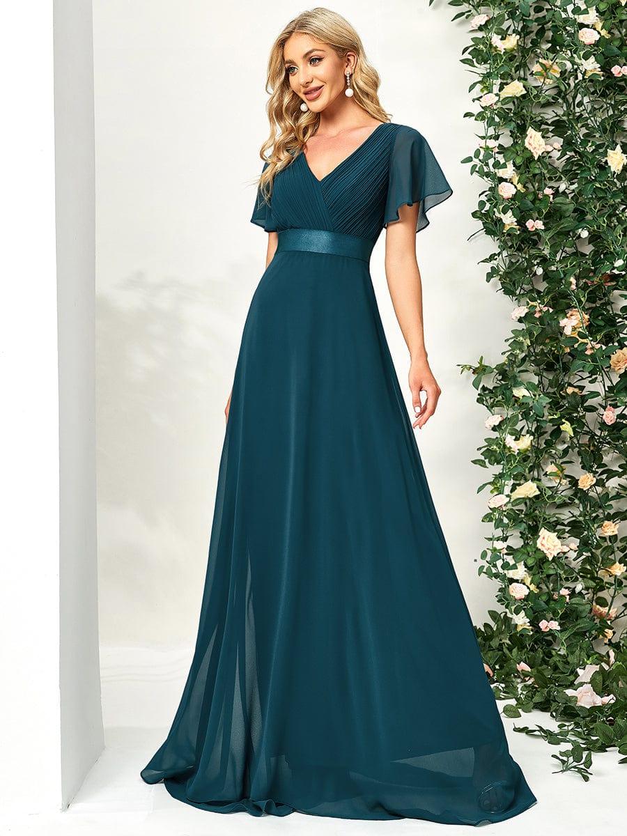 Miss | Jurk Dames Maxi Empire - Chiffon - Miss Madera