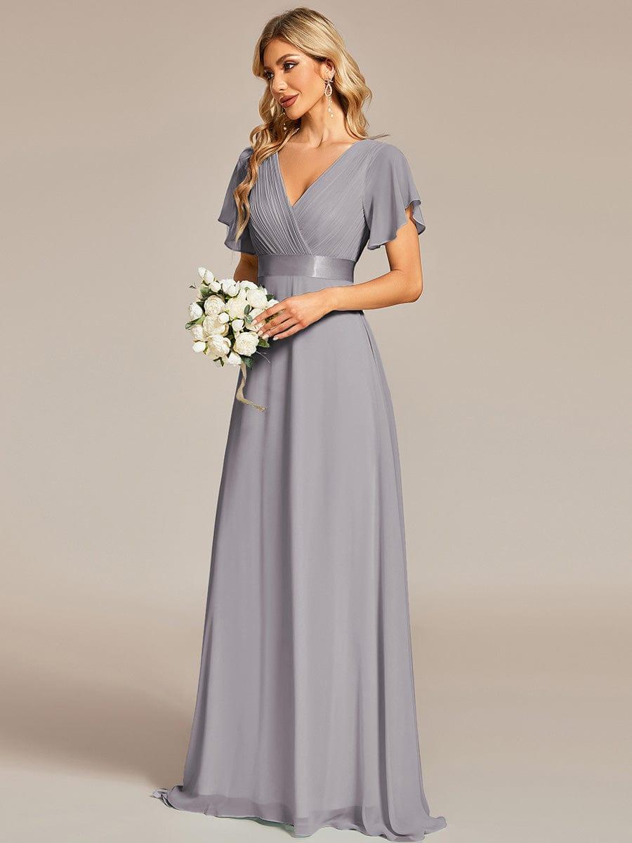 Miss | Jurk Dames Maxi Empire - Chiffon - Miss Madera