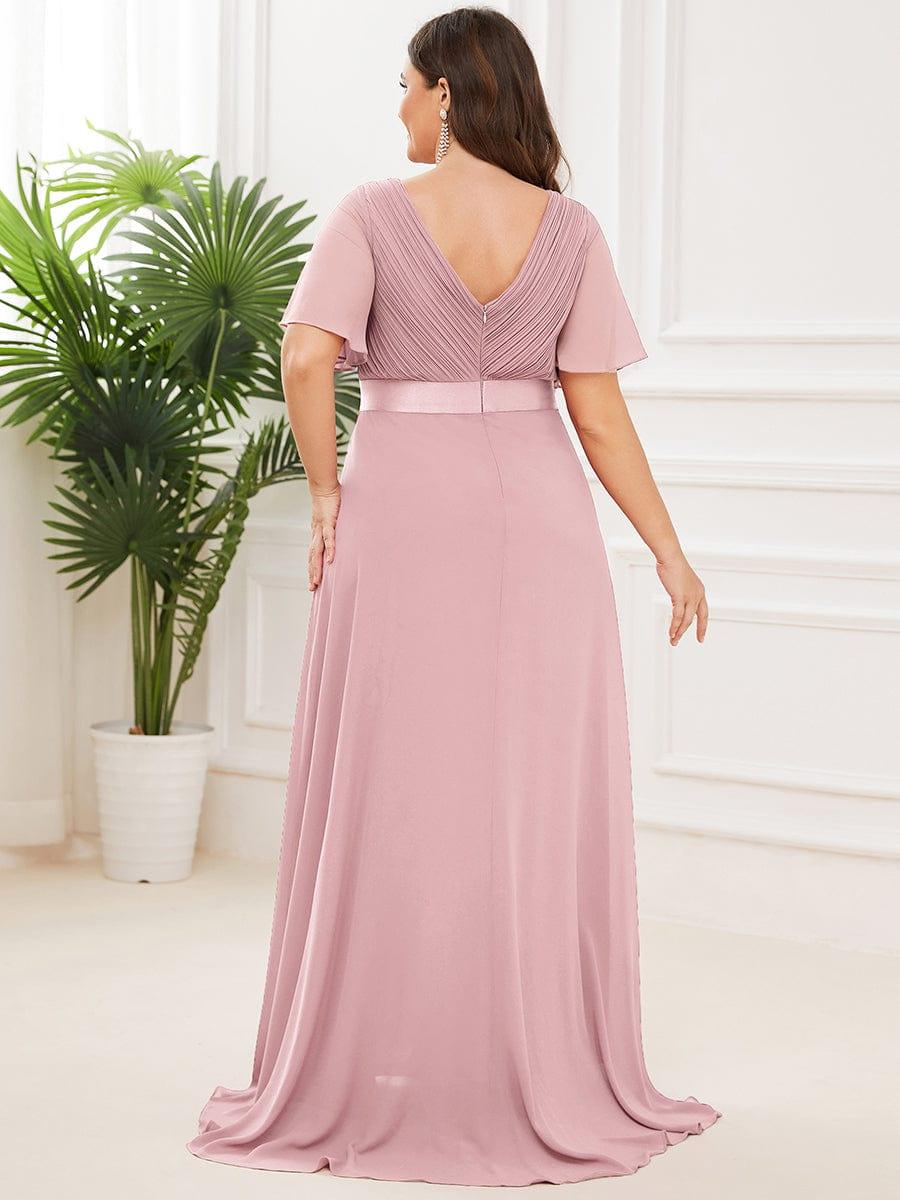 Miss | Jurk Dames Maxi Empire - Chiffon - Miss Madera