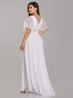 Miss | Jurk Dames Maxi Empire - Chiffon - Miss Madera